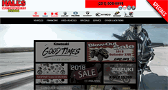 Desktop Screenshot of hallsmotorsports.com