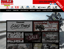 Tablet Screenshot of hallsmotorsports.com